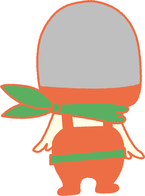 高尾へ帰るライダーの後ろ姿